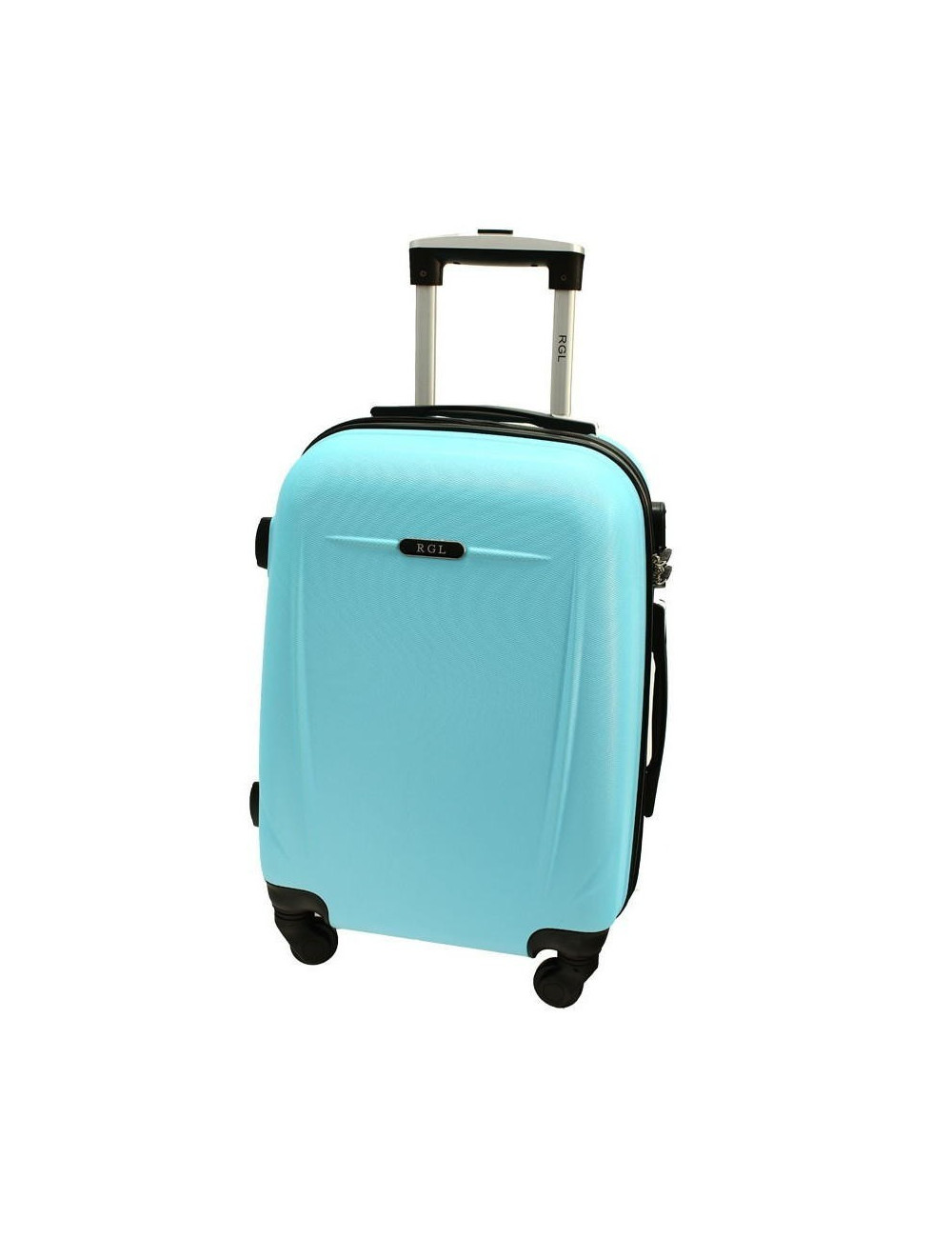 Duża walizka podróżna 780 XXL - lazurowa