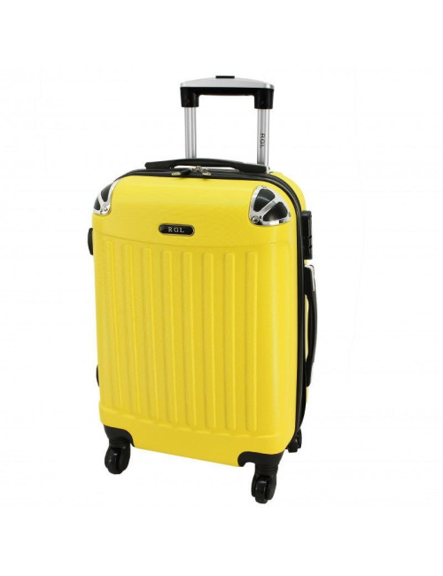 Duża walizka podróżna 735 XXL - Żółta