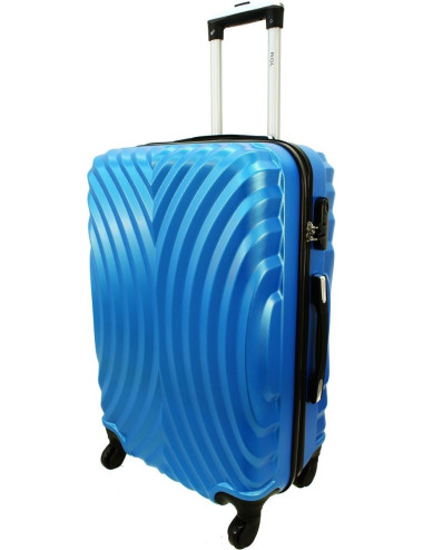 Średnia walizka podróżna na kółkach 760 XL - Różowy