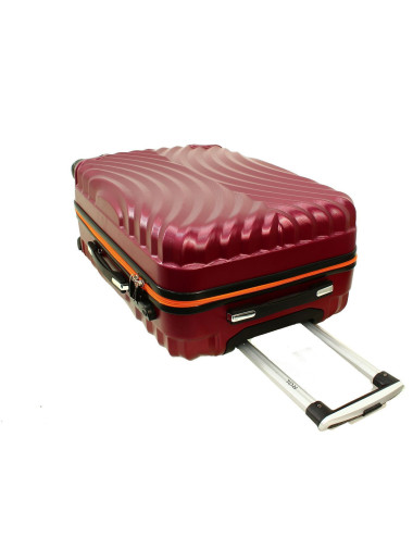 Mała walizka podróżna kabinowa na kółkach 760 L - Stylowe Tłoczenia