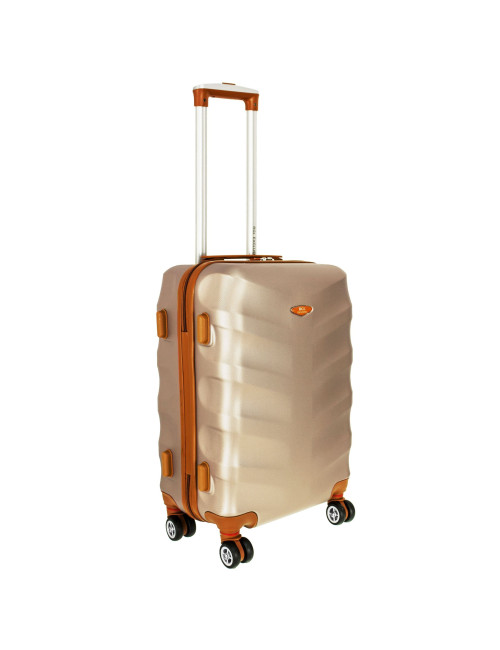 Mała walizka podróżna L 6881 RGL Exclusive - szampan