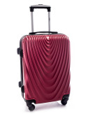 Średnia walizka podróżna na kółkach 663 RGL -  bordo