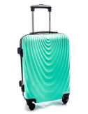Średnia walizka podróżna na kółkach 663 RGL -  miętowy