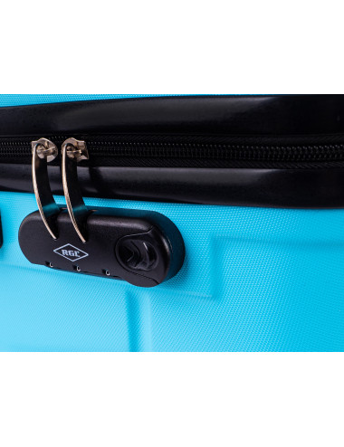 Zestaw walizek podróżnych na kółkach 720 3w1 + kuferek RGL - szyfr