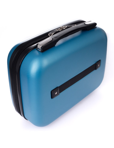 Zestaw walizek podróżnych na kółkach 720 3w1 + kuferek RGL - kuferek z tyłu