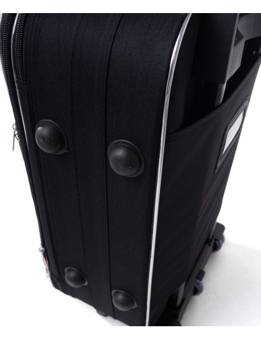 Zestaw duża walizka podróżna RGL + kuferek 773 - stopki stabilizacyjne
