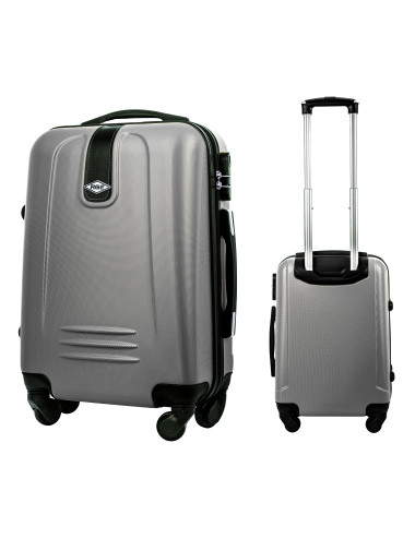 Mała  walizka podróżna 910 L szary