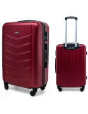 Średnia walizka RGL 520 XL - bordowy