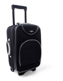 Mała walizka podróżna na kółkach  801 L RGL -  czarny