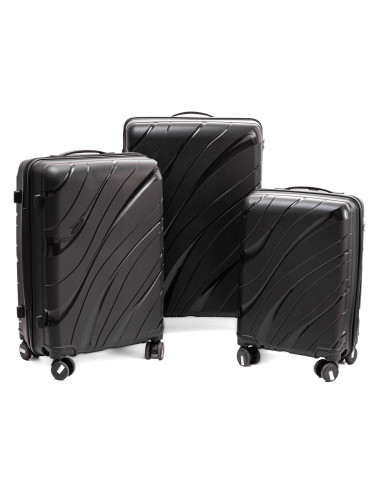 PP5 Zestaw walizek 3w1 RGL - czarny
