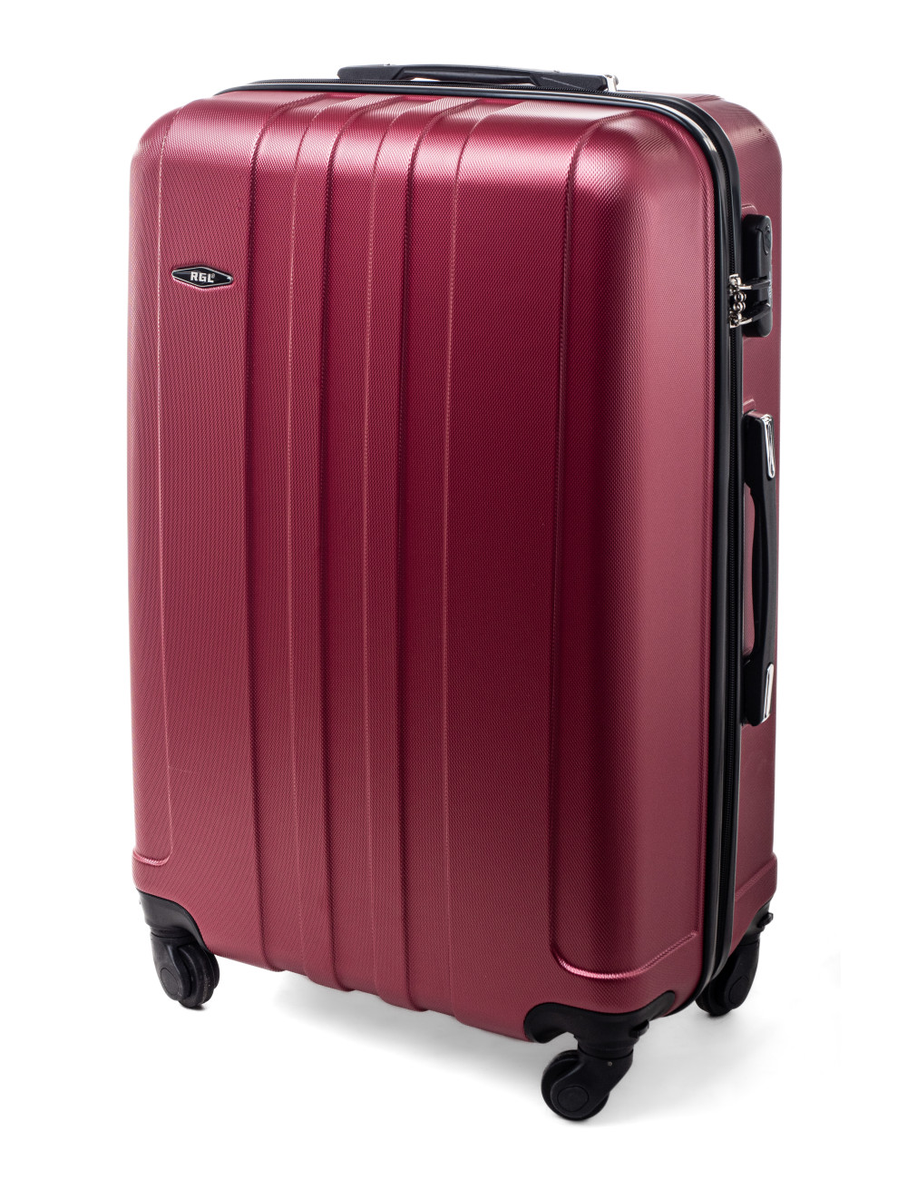 Średnia walizka podróżna ABS 740 XL RGL - bordowy