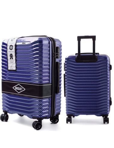 Duża walizka podróżna PC1 XXL RGL - GRANATOWY