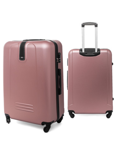 Duża walizka podróżna (XXL) 910 - bordowy
