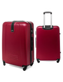 Średnia walizka podróżna (XL) 910 - bordowy