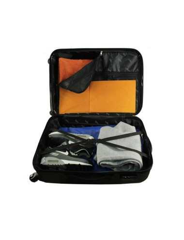 Zestaw walizek podróżnych 3w1 910 (XXL XL L) + kuferek L - Wnętrze Walizki