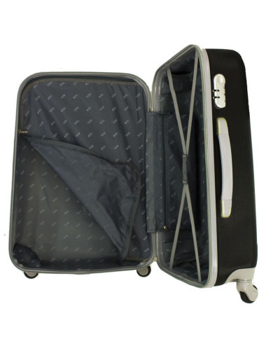 Mała walizka podróżna na kółkach 883 RGL 55x40x20 - wnętrze