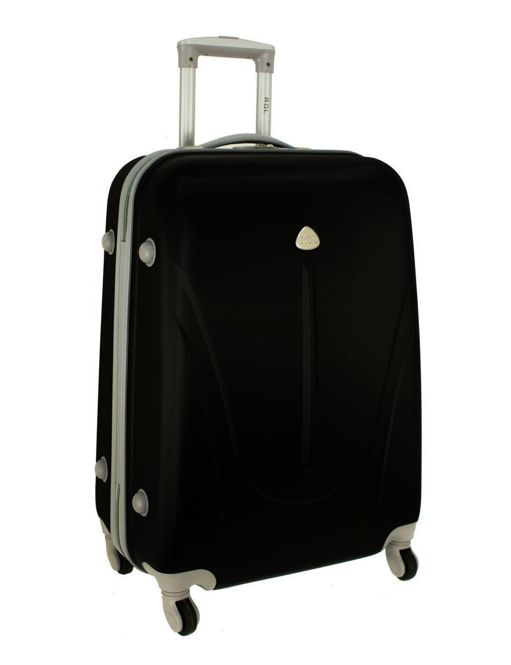 Duża walizka podróżna na kółkach 883 RGL - czarna
