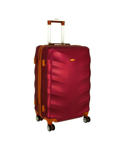 Średnia walizka podróżna XL 6881 RGL Exclusive - wino