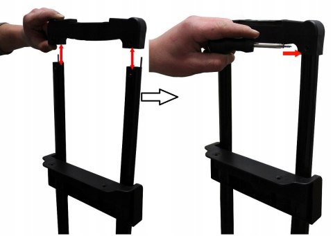 Rączka do walizki 773 do uchwytu teleskopowego