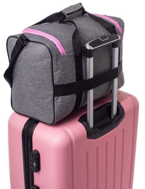 Torba do samolotu Wizzair 40x30x20 40A SZARO-CZARNY