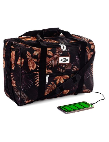 Torba do samolotu Wizzair 40x30x20 bagaż podręczny 40A USB LIŚCIE