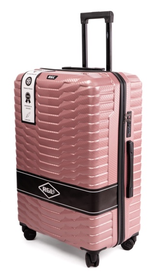WALIZKA DUŻA POLICARBON PC2 XXL ROSE RED