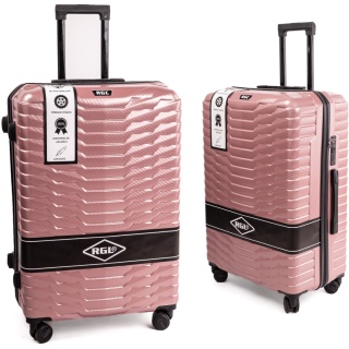 WALIZKA DUŻA POLICARBON PC2 XXL ROSE RED