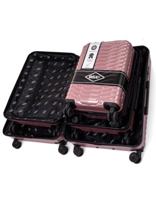 WALIZKA MAŁA POLICARBON PC2 L ROSE RED