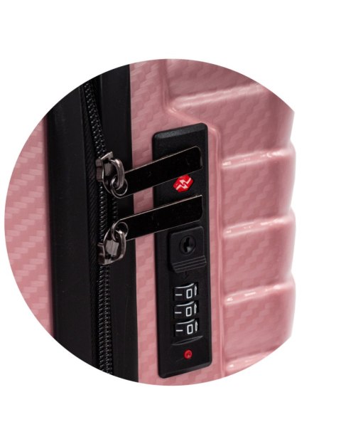 WALIZKA MAŁA POLICARBON PC2 L ROSE RED WALIZKA MAŁA POLICARBON PC2 L ROSE RED