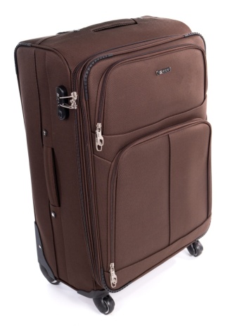DUŻA WALIZKA PODRÓŻNA 1316 XXL BRĄZOWY