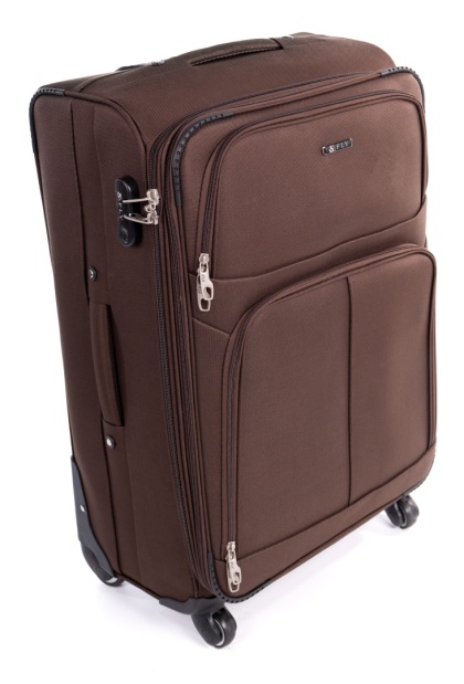 DUŻA WALIZKA PODRÓŻNA 1316 XXL BRĄZOWY