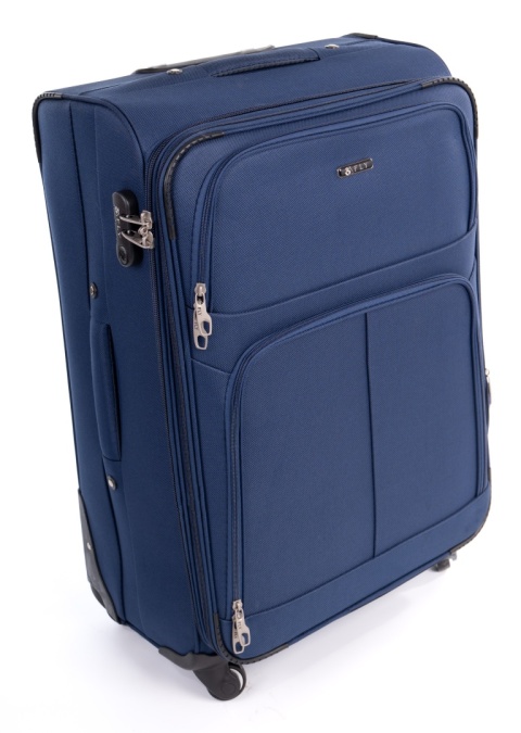 DUŻA WALIZKA PODRÓŻNA 1316 XXL Granatowy