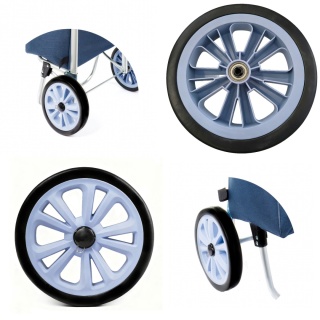 Kółko do wózka zakupowego 21cm x 4cm