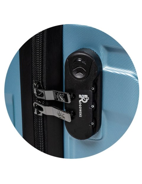 Mała walizka podróżna 884 XS 40x20x25 BORDOWY