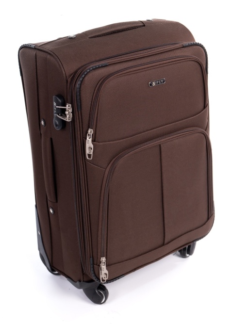 ŚREDNIA WALIZKA PODRÓŻNA 1316 XL BRĄZOWY