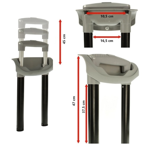 Stelaż 883 Uchwyt Teleskopowy L