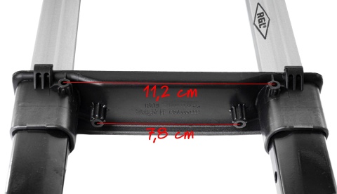 Stelaż do walizki podróżnej XXL Uchwyt Teleskopowy PP3