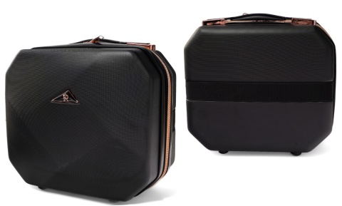 Duża walizka podróżna 941 XXL BEŻOWY