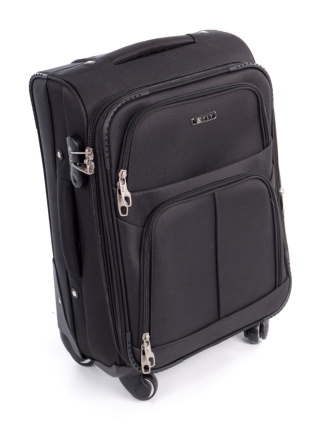 MAŁA WALIZKA PODRÓŻNA 1316 L CZARNY