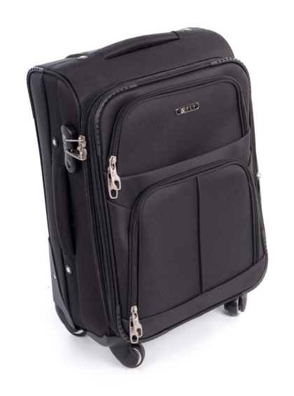 MAŁA WALIZKA PODRÓŻNA 1316 L CZARNY