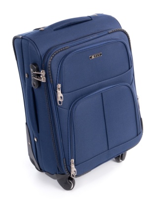 MAŁA WALIZKA PODRÓŻNA 1316 L GRANATOWY