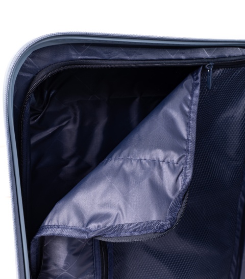 Średnia walizka XL POLIPROPYLEN HU357 BRĄZOWY