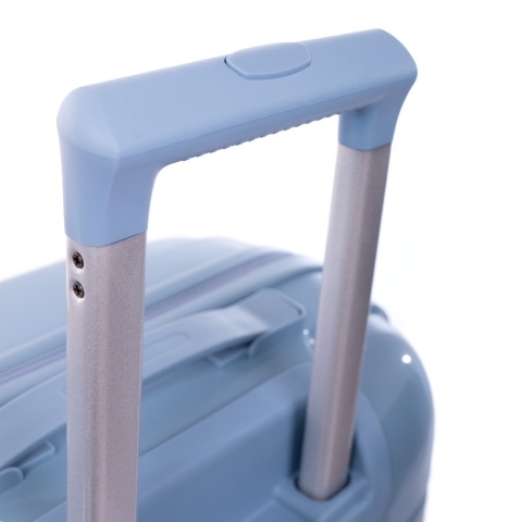 Średnia walizka XL POLIPROPYLEN HU357 ROSE RED